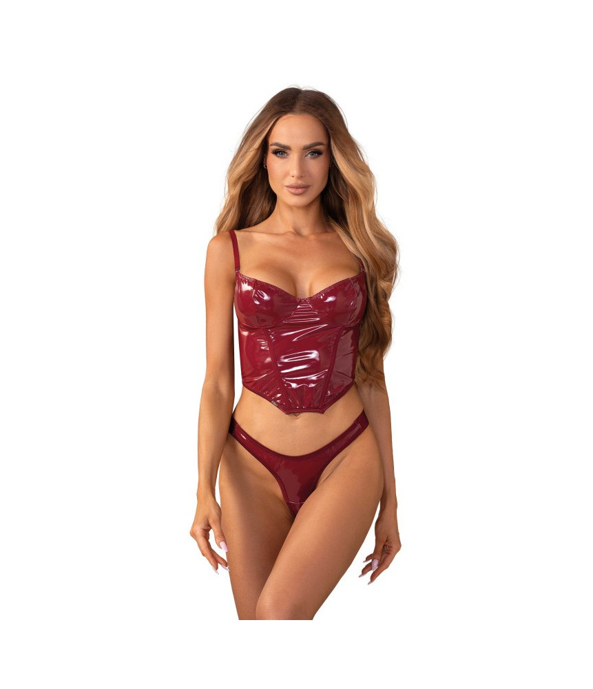 Redya Corset et string rouge
